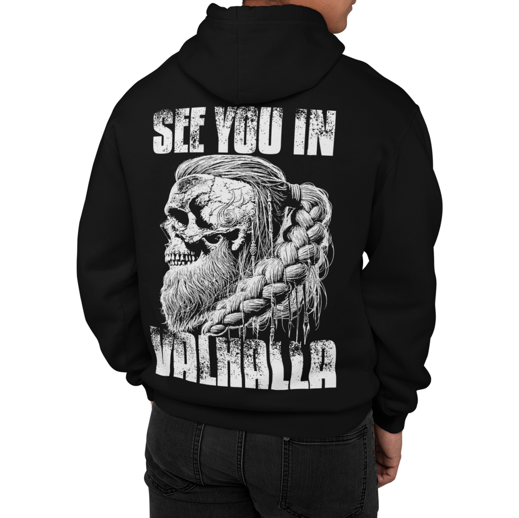 See You in Valhalla Viking Hoodie