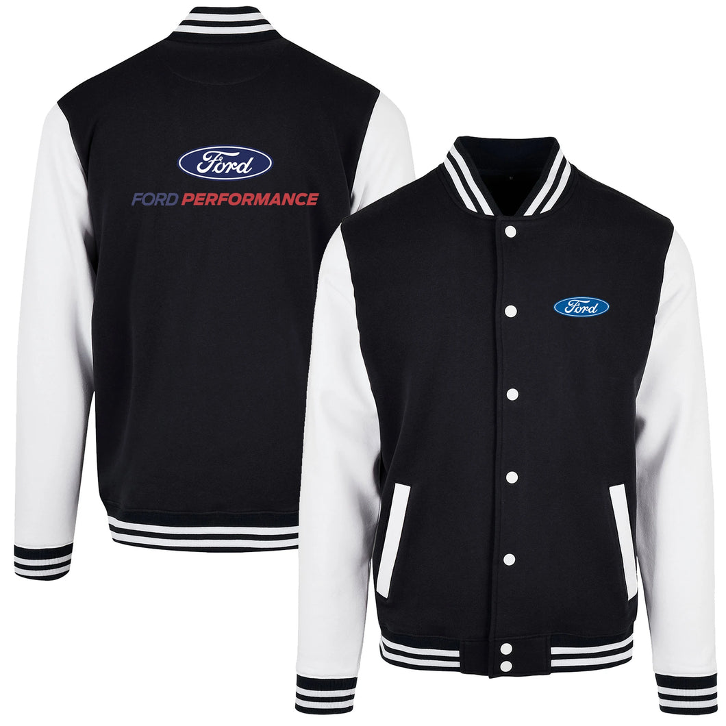 Ford Performance Varsity Baseball Zip Hoodie Jacket