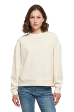 Load image into Gallery viewer, Women’s oversized crew neck sweatshirt
