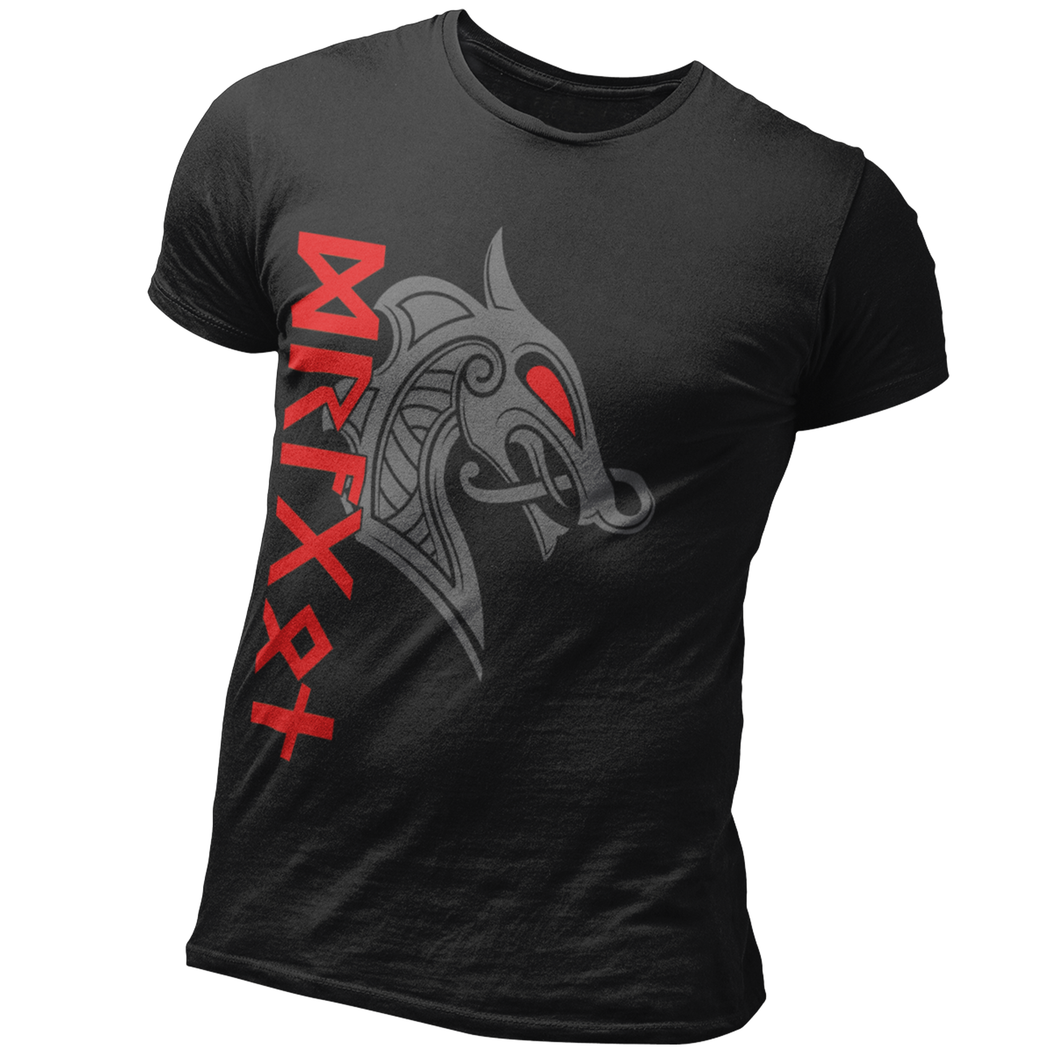 Viking Dragon Jǫrmungandr T-Shirt for Men