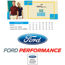 Load image into Gallery viewer, Ford Mustang Tribar Cool Performance Polyester Polo Shirt
