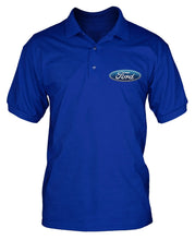 Load image into Gallery viewer, Ford Original Oval Men&#39;s Pique Polo Shirt
