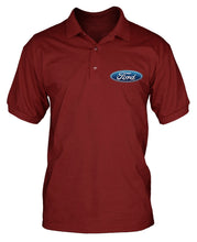 Load image into Gallery viewer, Ford Original Oval Men&#39;s Pique Polo Shirt
